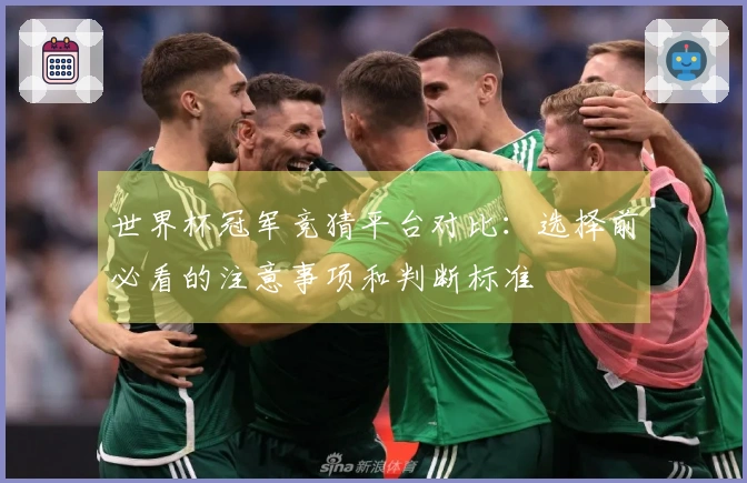 世界杯冠军竞猜平台对比：选择前必看的注意事项和判断标准