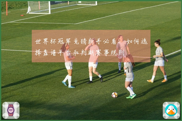 世界杯冠军竞猜新手必看：如何选择靠谱平台和判断赛事规则