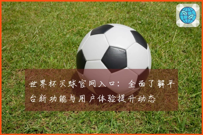 世界杯买球官网入口：全面了解平台新功能与用户体验提升动态